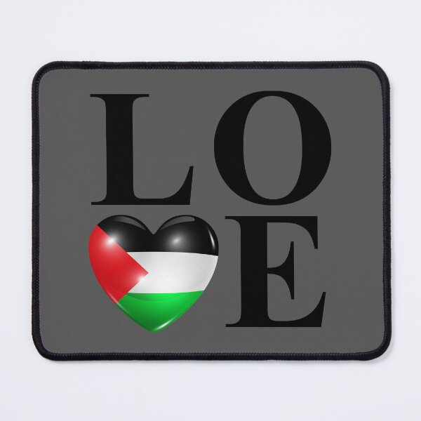 Item preview, I Love Palestine Heart Flag Design – Proud Palestine Support designed and sold by artworkathome.