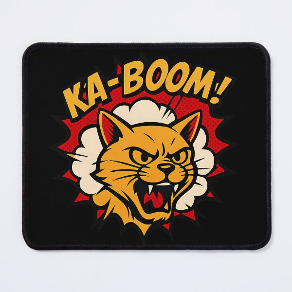 Item preview, Comic Cat Blast – Retro Pop Explosion designed and sold by ArcadiaSilence.