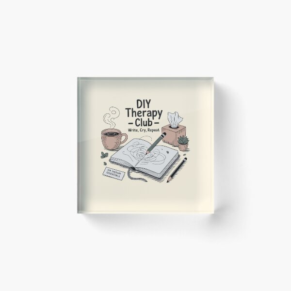 Aperçu de l'œuvre Copie du DIY Therapy Club créée et vendue par shokA Design.