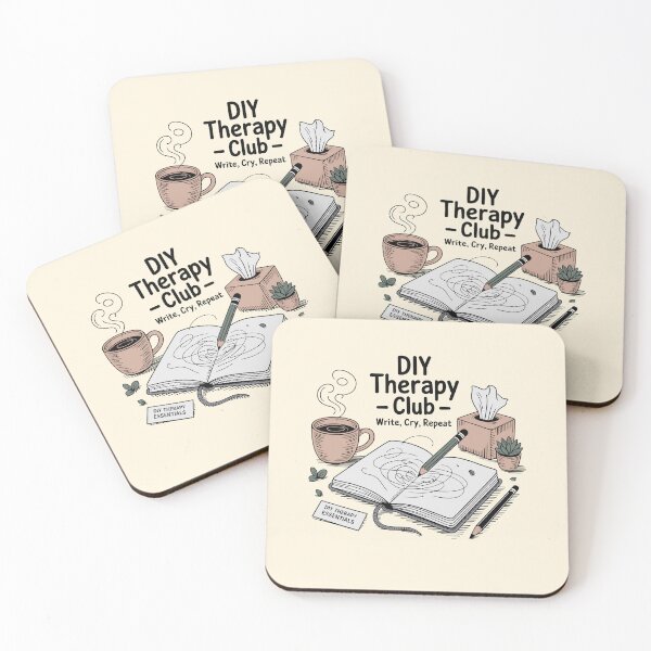 Aperçu de l'œuvre Copie du DIY Therapy Club créée et vendue par shokA Design.