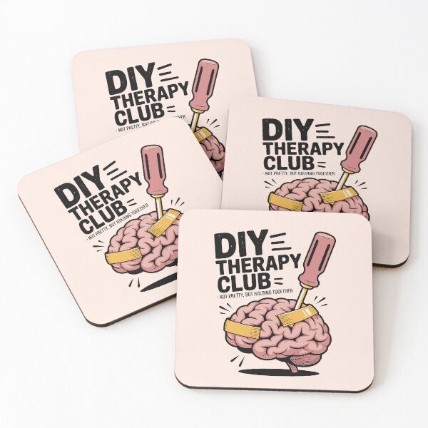 Aperçu de l'œuvre Club de thérapie DIY créée et vendue par shokA Design.