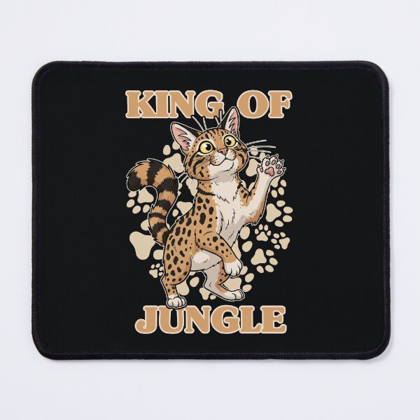 Item preview, Charming Pampas Cat in Shades of Brown and Orange designed and sold by SplashTastic.