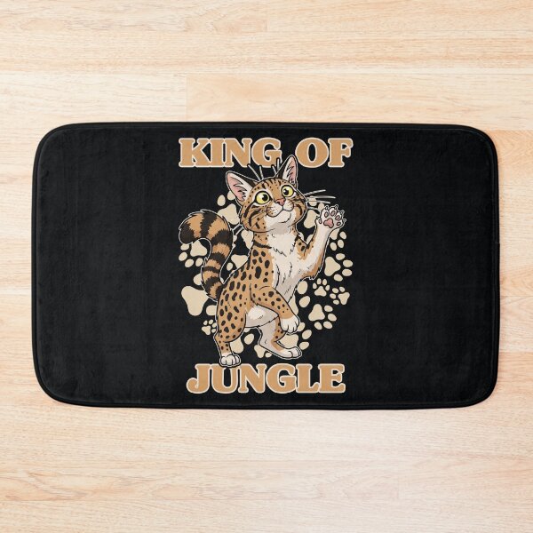 Item preview, Charming Pampas Cat in Shades of Brown and Orange designed and sold by SplashTastic.