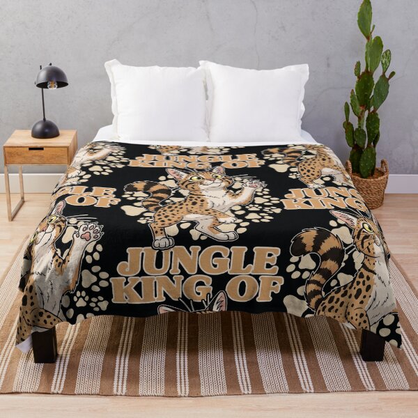Item preview, Charming Pampas Cat in Shades of Brown and Orange designed and sold by SplashTastic.
