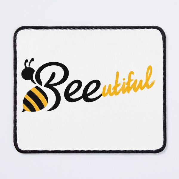 Item preview, Beeutiful Bee Typography Design – Cute Positive Quote Graphic for Stickers, T-Shirts & Gifts designed and sold by Sticker Mania Studio.