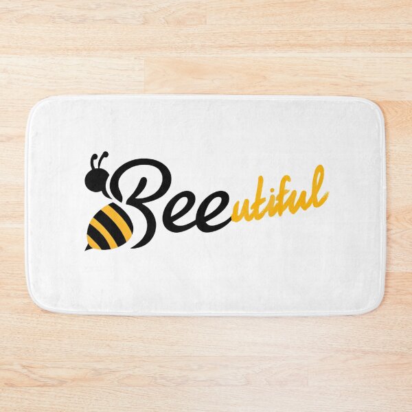 Item preview, Beeutiful Bee Typography Design – Cute Positive Quote Graphic for Stickers, T-Shirts & Gifts designed and sold by Sticker Mania Studio.