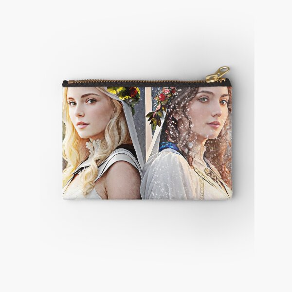 Item preview, Slavic Goddesses Vesna and Marzanna Landscape Portrait designed and sold by LittleSitrius.