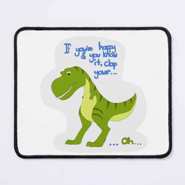 Item preview, If you're happy and you know it designed and sold by Noodle Dragon Design - Curled up in creativity.
