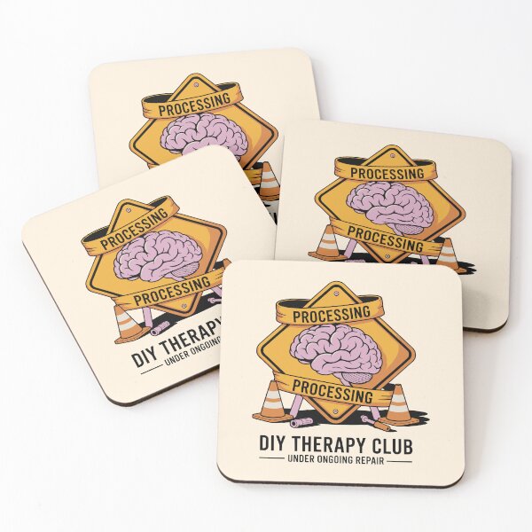 Aperçu de l'œuvre Club de thérapie DIY créée et vendue par shokA Design.