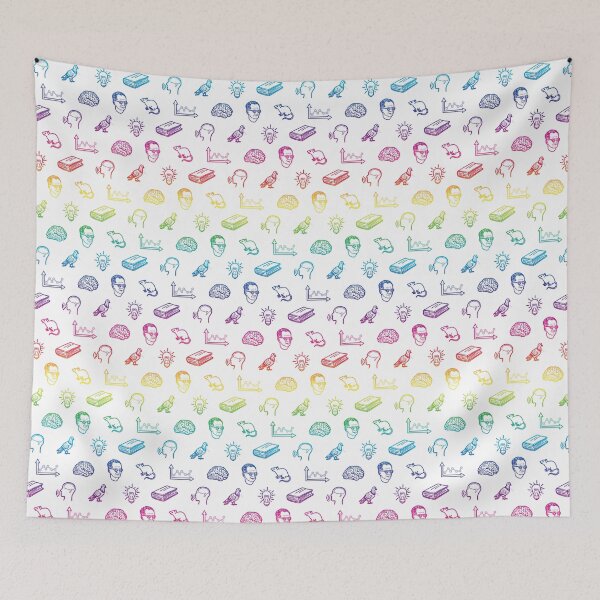Item preview, Behaviorism Pattern Rainbow designed and sold by KaleidoscopeBA.