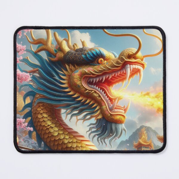 Item preview, colorful Japanese head dragon in spring,Legendary Animals,Dragons Breathing Fire Phone Cases,dragon art designed and sold by Expressions-Sel.