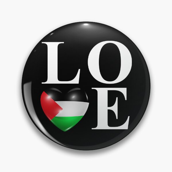 Item preview, I Love Palestine Heart Flag Design – Proud Palestine Support designed and sold by artworkathome.