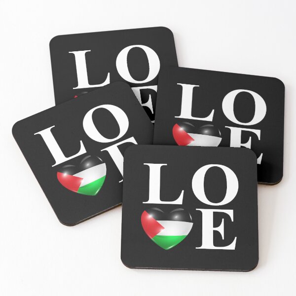 Item preview, I Love Palestine Heart Flag Design – Proud Palestine Support designed and sold by artworkathome.