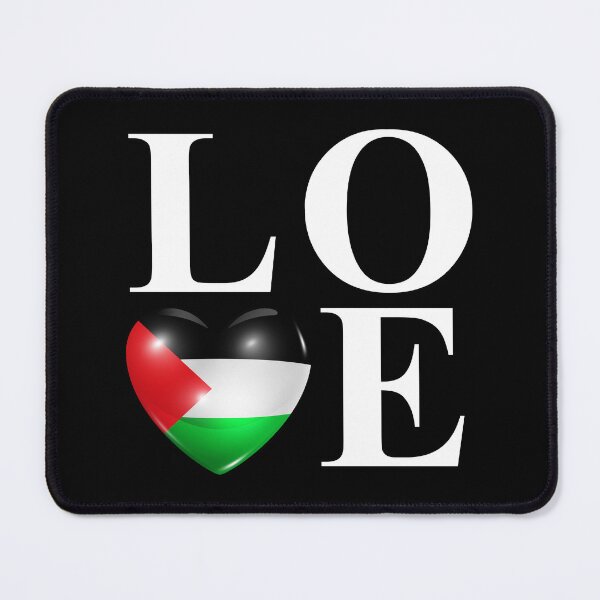 Item preview, I Love Palestine Heart Flag Design – Proud Palestine Support designed and sold by artworkathome.