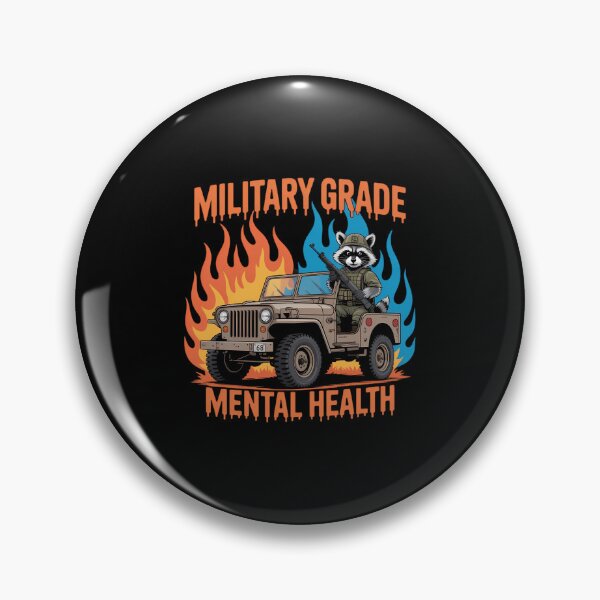 Item preview, Military Grade Mental Health Warrior Military Veterans designed and sold by Sea4Adventures.