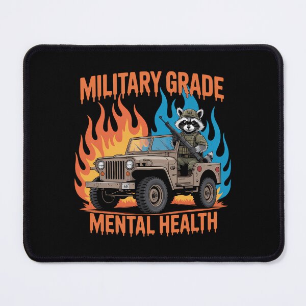 Item preview, Military Grade Mental Health Warrior Military Veterans designed and sold by Sea4Adventures.