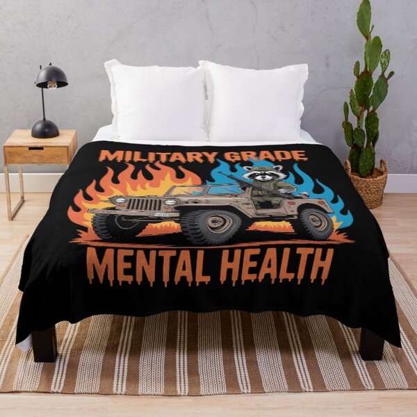 Item preview, Military Grade Mental Health Warrior Military Veterans designed and sold by Sea4Adventures.