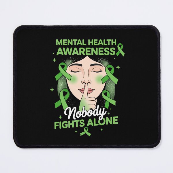 Item preview, Nobody Fights Alone Mental Health Awareness Month Supporter designed and sold by Sea4Adventures.