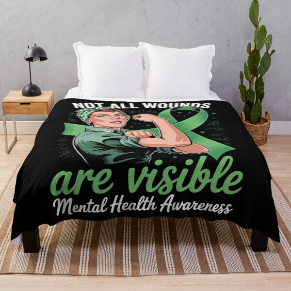 Item preview, Not All Wounds Are Visible Mental Health Awareness Month designed and sold by Sea4Adventures.