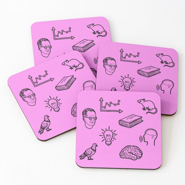 Item preview, Icons of Behaviorism- Black/Pink designed and sold by KaleidoscopeBA.