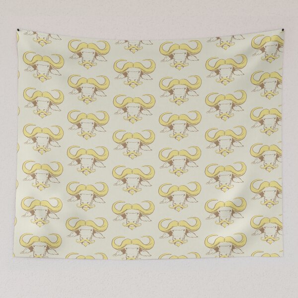 Item preview, Buffalo Mustache (Blonde) designed and sold by Trulyfunky.