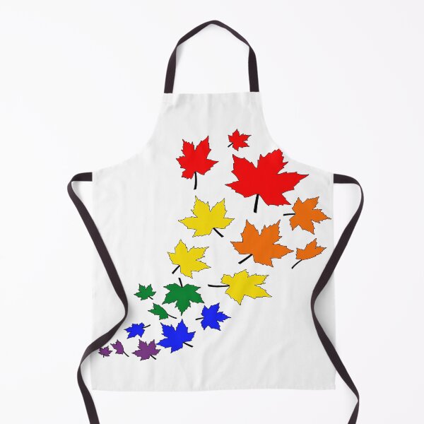Item preview, Rainbow Fall Leaves | LGBTQ Pride Autumn Design designed and sold by Travelslightly.