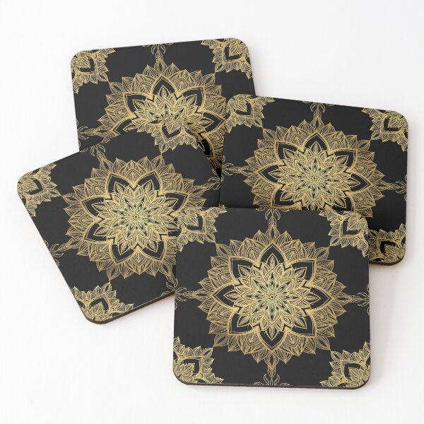 Item preview, Layered Golden Lotus Sacred Mandala designed and sold by LongDooDi.