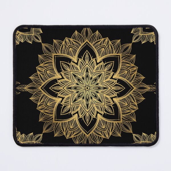 Item preview, Layered Golden Lotus Sacred Mandala designed and sold by LongDooDi.