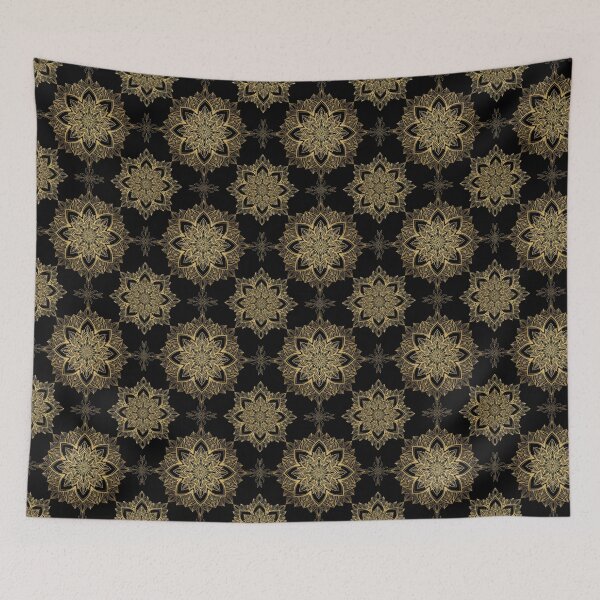 Item preview, Layered Golden Lotus Sacred Mandala designed and sold by LongDooDi.