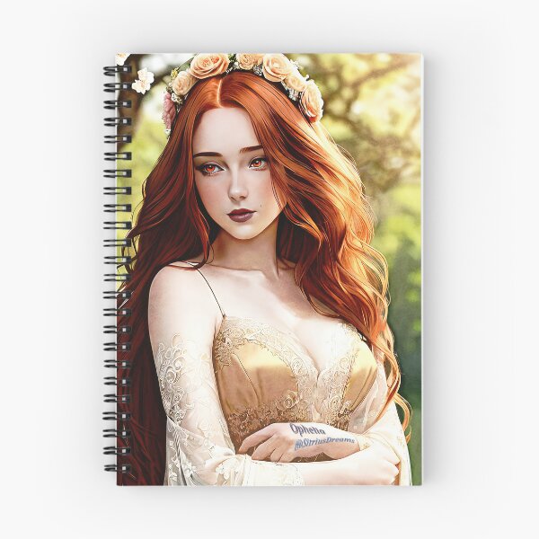 Item preview, Defiant Ophelia - Empowering Digital Portrait designed and sold by LittleSitrius.