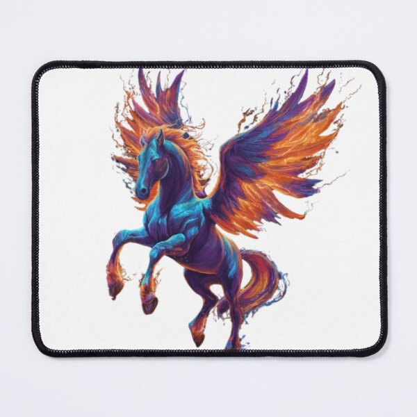 Item preview, Flaming Pegasus designed and sold by AlexLineArt.