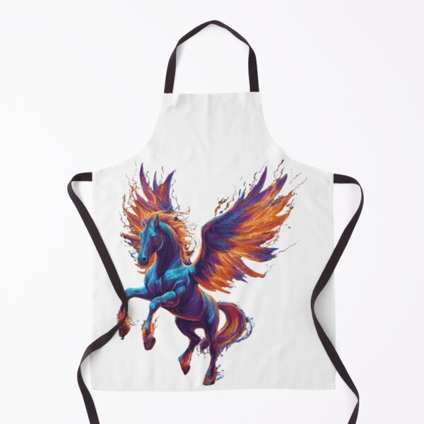 Item preview, Flaming Pegasus designed and sold by AlexLineArt.