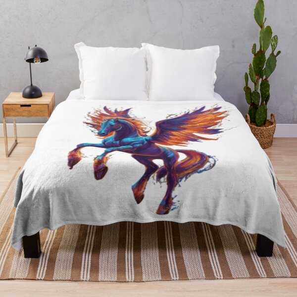Item preview, Flaming Pegasus designed and sold by AlexLineArt.