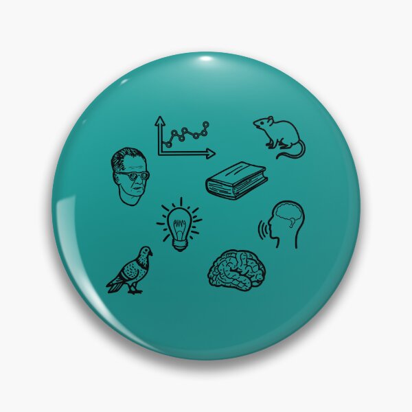 Item preview, Icons of Behaviorism- Black/Teal designed and sold by KaleidoscopeBA.