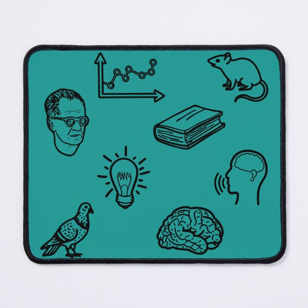 Item preview, Icons of Behaviorism- Black/Teal designed and sold by KaleidoscopeBA.