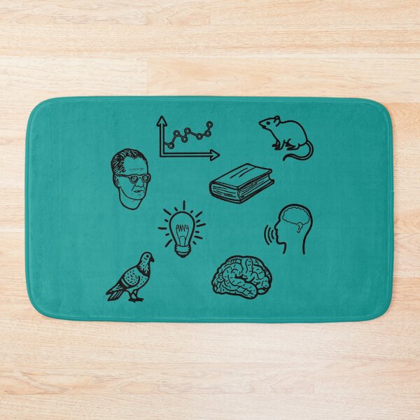 Item preview, Icons of Behaviorism- Black/Teal designed and sold by KaleidoscopeBA.