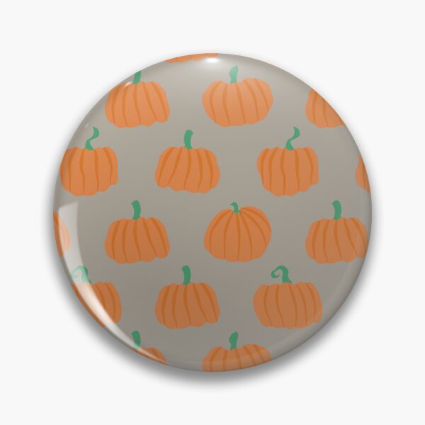 Item preview, Pumpkins Pattern 1 - Rock Grey designed and sold by Daniel Bevis Design.
