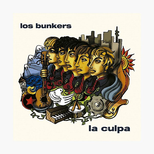 Item preview, Los Bunkers - La Culpa album 2003 designed and sold by jerryhaileno.
