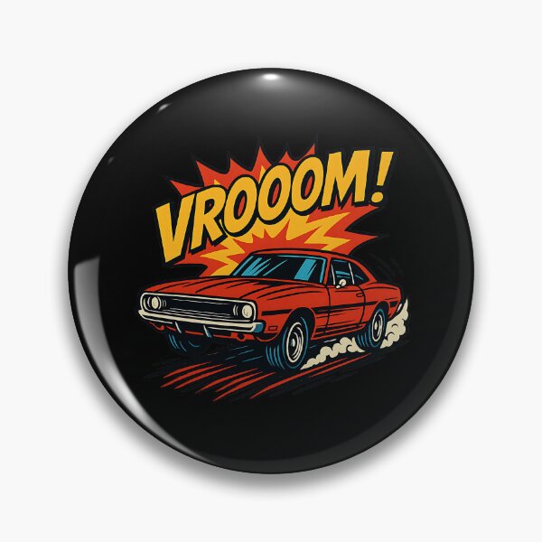 Item preview, Street Vroom – Retro Comic Racer designed and sold by ArcadiaSilence.