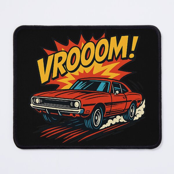 Item preview, Street Vroom – Retro Comic Racer designed and sold by ArcadiaSilence.