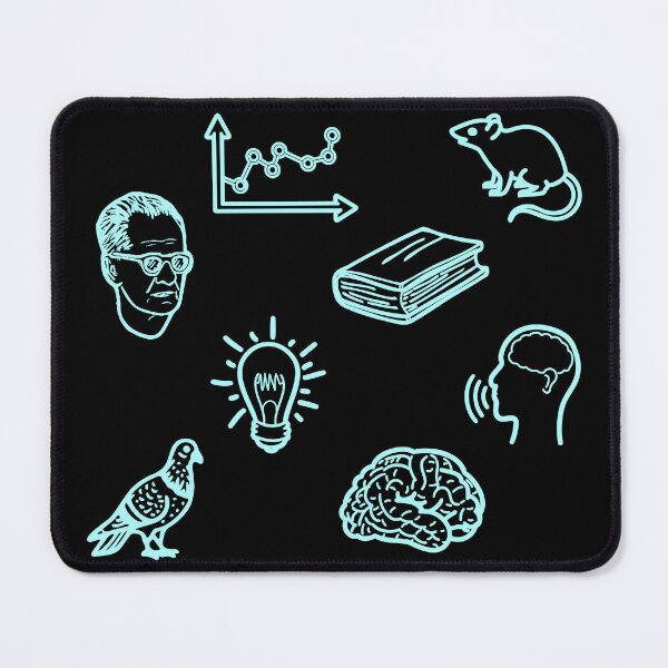 Item preview, Icons of Behaviorism- Aqua designed and sold by KaleidoscopeBA.