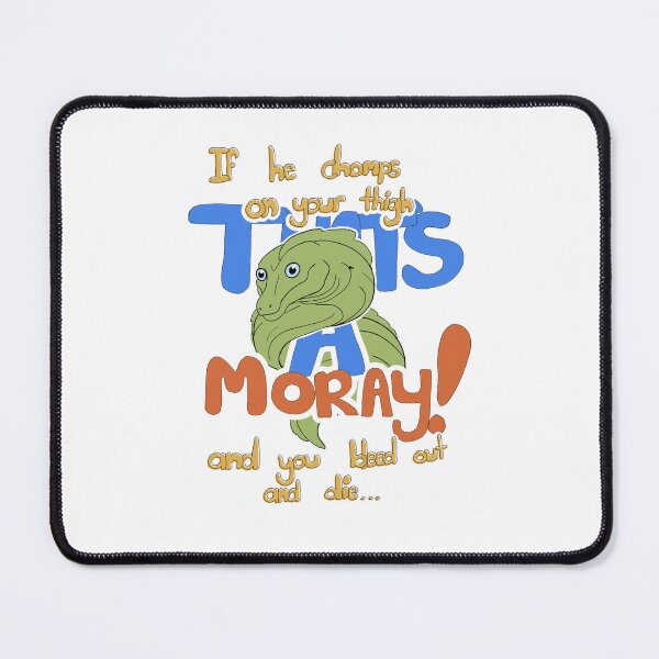 Item preview, That's a moray 2 designed and sold by Noodle Dragon Design - Curled up in creativity.
