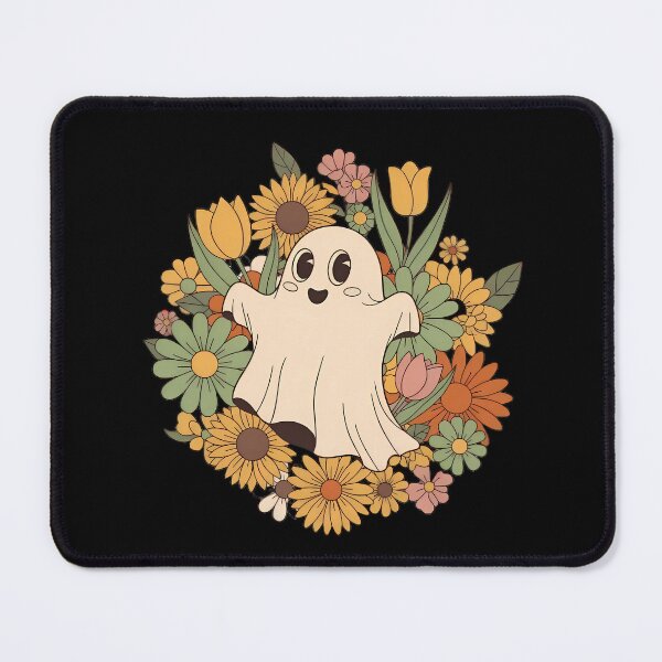 Item preview, Groovy Floral Ghost designed and sold by Linework Studio.