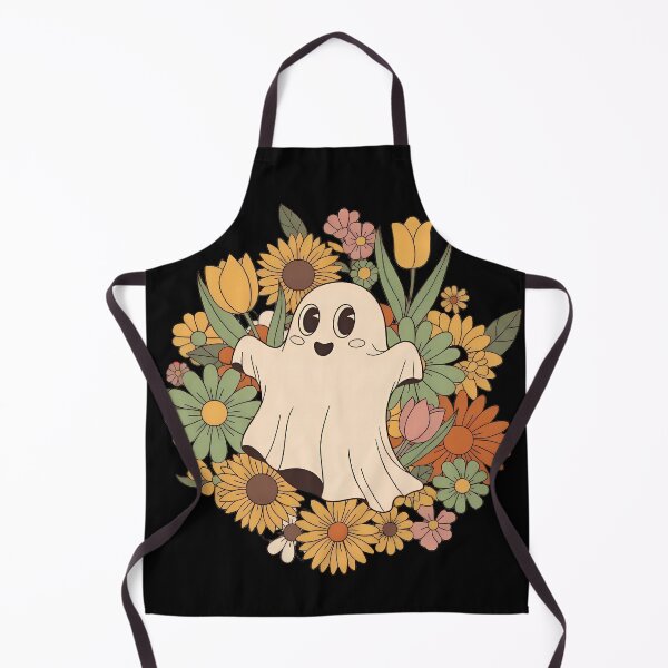 Item preview, Groovy Floral Ghost designed and sold by Linework Studio.