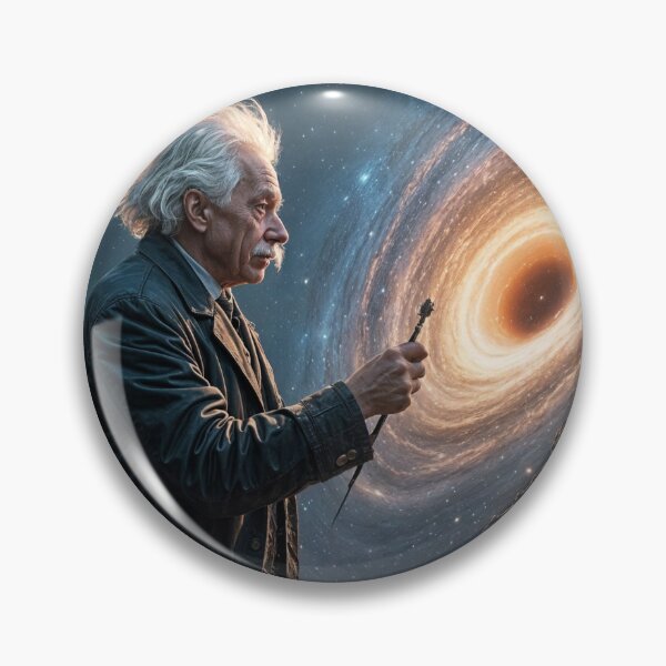 Item preview, Einstein's Cosmic Discovery - Theoretical Physics Art designed and sold by Bbjreed.