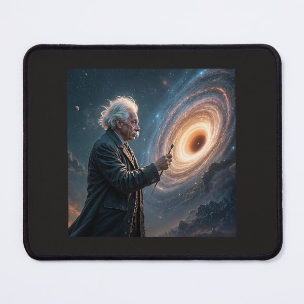 Item preview, Einstein's Cosmic Discovery - Theoretical Physics Art designed and sold by Bbjreed.