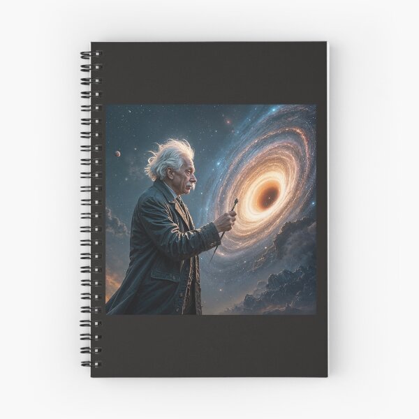 Item preview, Einstein's Cosmic Discovery - Theoretical Physics Art designed and sold by Bbjreed.