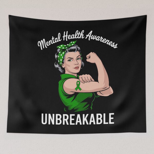 Item preview, Unbreakable Mental Health Awareness Supporter designed and sold by Sea4Adventures.
