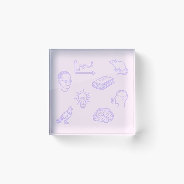 Item preview, Icons of Behaviorism- Soft Pink & Lavender designed and sold by KaleidoscopeBA.