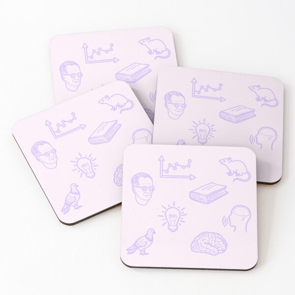 Item preview, Icons of Behaviorism- Soft Pink & Lavender designed and sold by KaleidoscopeBA.